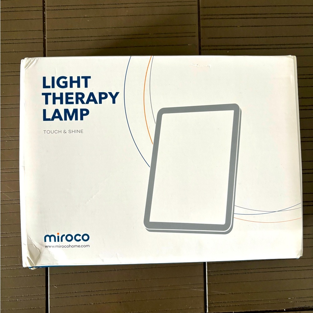 Miroco light therapy lamp